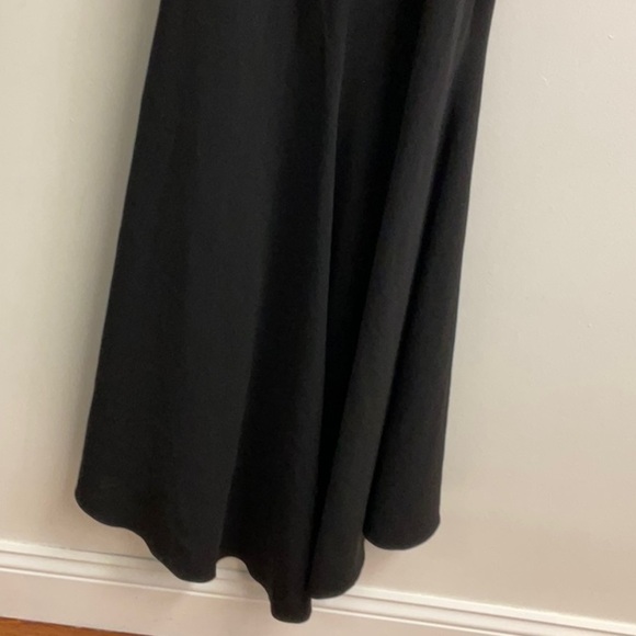 Badgley Mischka Black Off shoulder gown grommet - Picture 10 of 12